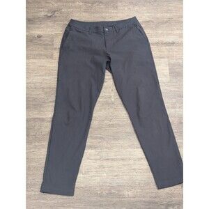 Lululemon ABC Commuter Pants Mens 33 Gray Classic 5 Pocket Performance